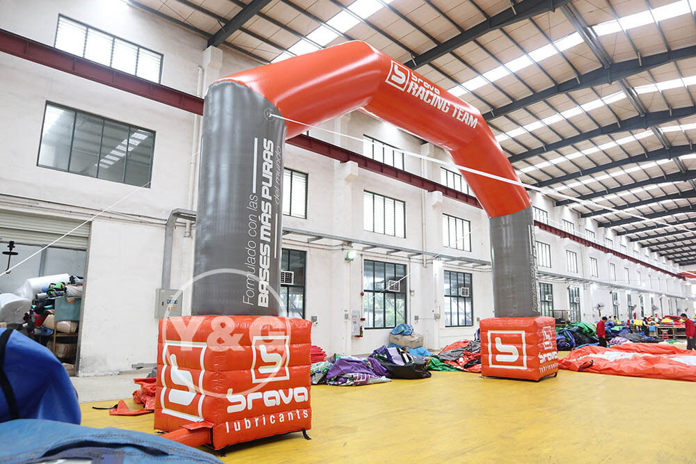 Orange Inflatable ArchGA173