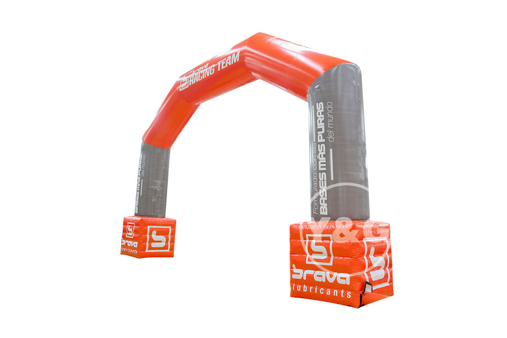 Orange Inflatable ArchGA173