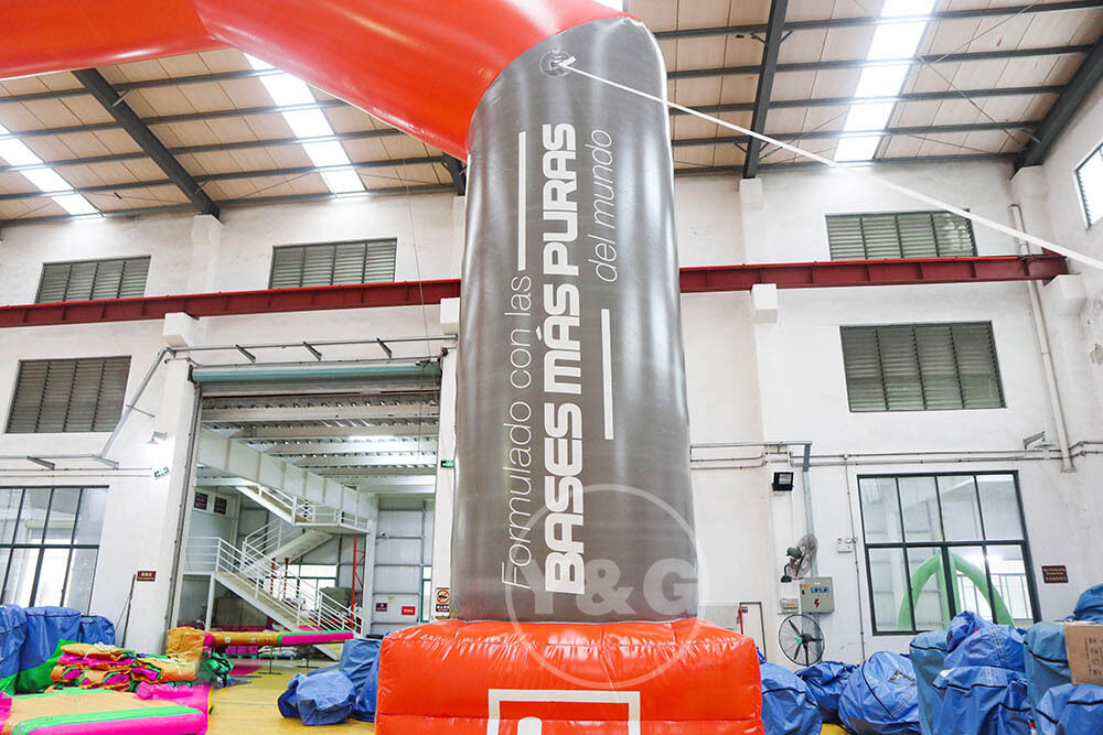Orange Inflatable ArchGA173