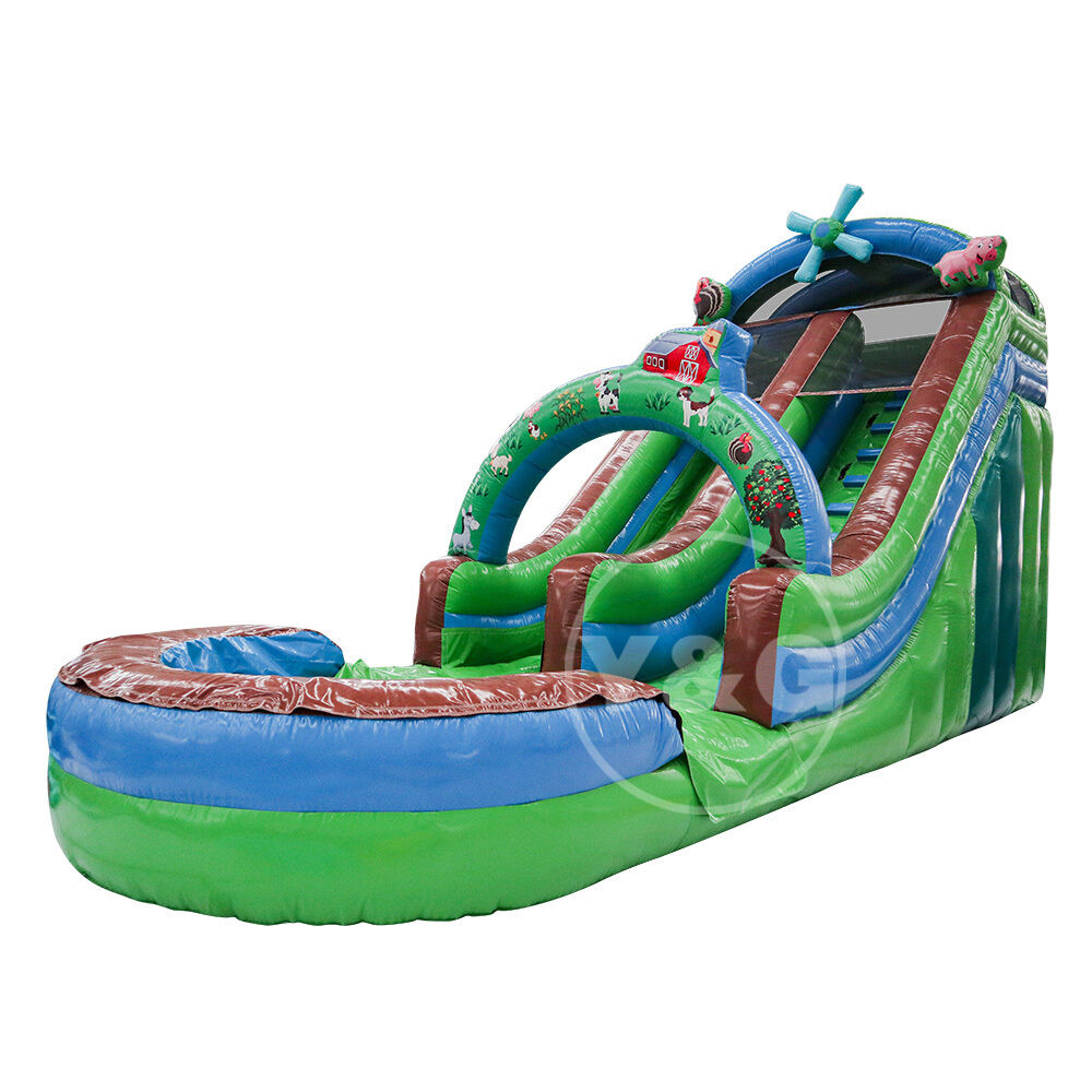 New Design Zoo Inflatable water slideYG-96