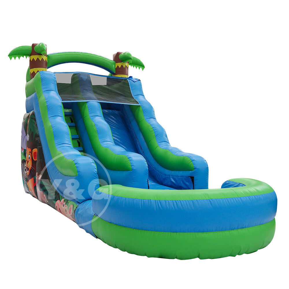 Commercial PVC Jungle Water SlideYG-90